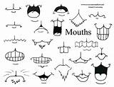 Animal Cartoon Mouths Mouth Drawing Mix Match Faces Anime Draw Cat Cartoons Kids Face Drawings Everyonecandraw Expressions Doodle Manga Heads sketch template