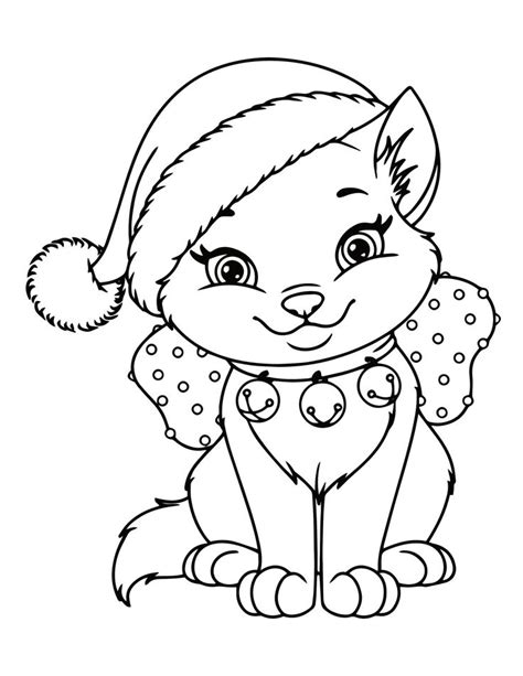 kitten coloring pages  printable kitten coloring pages  etsy