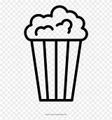 Popcorn Clipartkey Frosting Pinclipart sketch template