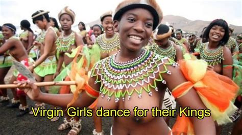 Zulu And Swazi Virgin Girls Dance For Their King Part 4