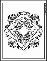 Celtic Coloring Knot Pages Scottish Adults Irish Diamond Designs Vines Adult Heart Knots Color Gaelic Printable Colorwithfuzzy Hearts Patterns Border sketch template