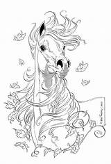 Paard Kleurplaat Volwassenen Pferde Mandalas Fries Furberg Kleurplaten Coloriages Paarden Malen Caballos Printables Correr Sellos Caballo Equine Unicornios Pferd Realistici sketch template