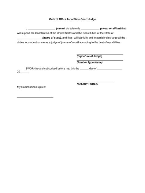 court judge  template pdffiller