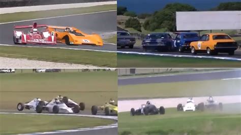Crash And Spin Compilation Phillip Island Classic Formula