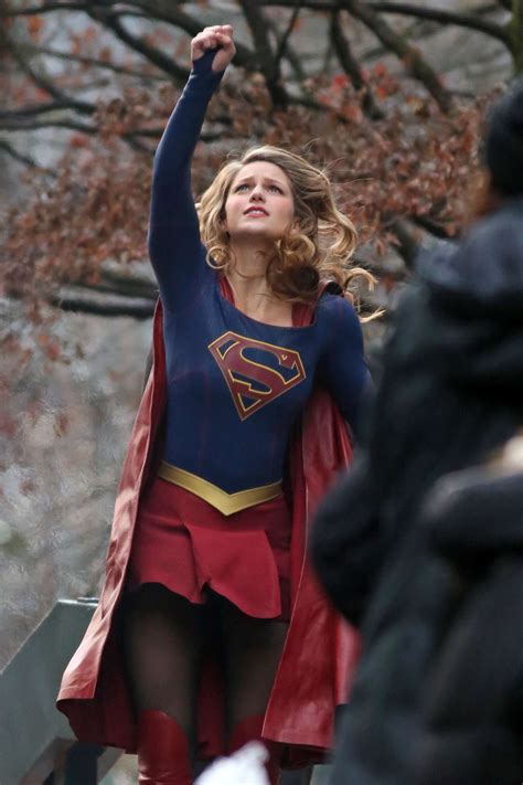 Melissa Benoist Working On A New Scene In Vancouver 23