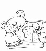 Bread Coloring Pages Momjunction Yummy Little sketch template
