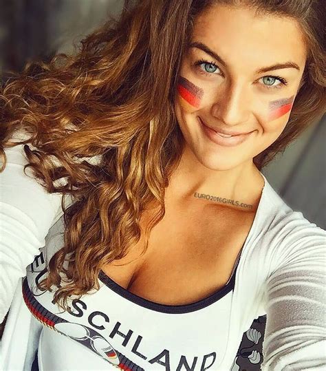 german girls at euro2016 hot fan german girls soccer girl