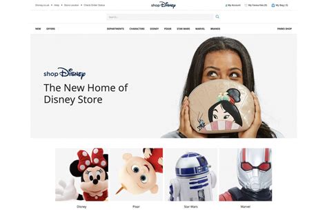 disney launches  virtual department store shopdisney