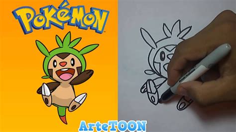 Como Dibujar A Chespin Paso A Paso Pokemon How To Draw Chespin From