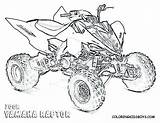 Coloring Wheeler Pages Four Atv Raptor Dirt Bike Colouring Quad Yamaha Print Drawing Printable Color Sheets 700r Wheelers Getcolorings Truck sketch template
