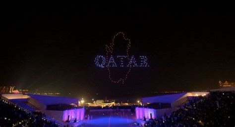 qatars   drone show newfortunetimescom