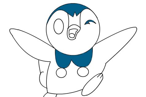 piplup  anime speedpaint drawing  spottedleaf queeky draw