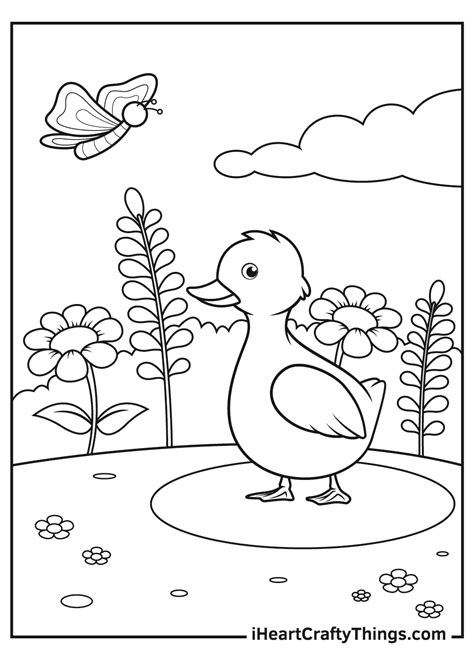 duck coloring pages updated
