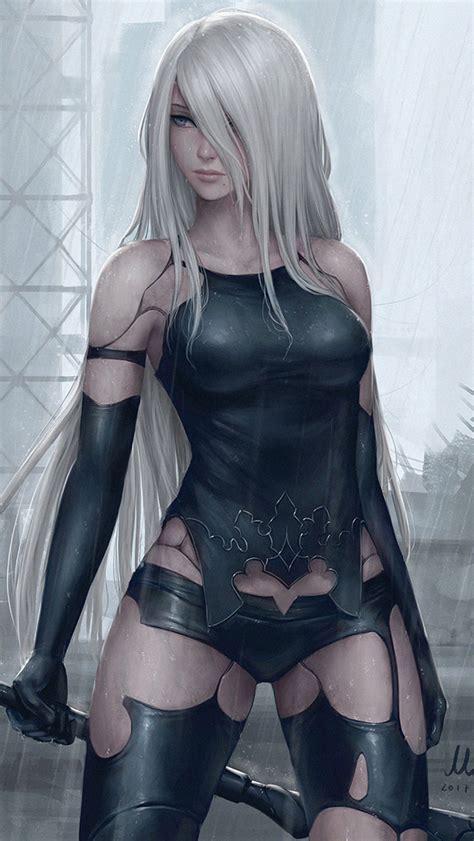 nier automata iphone csse ipod touch hd  wallpapers images