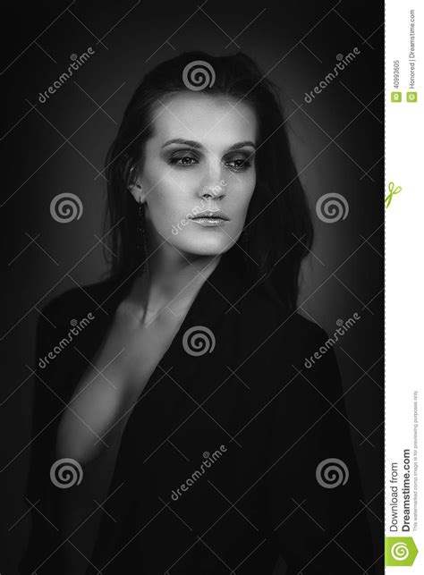 Gorgeous Brunette Stock Image Image Of Glamour Sensuality 40993605