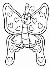 Coloring Butterfly Caterpillar Pages Printable Getcolorings Butte Butterflies sketch template