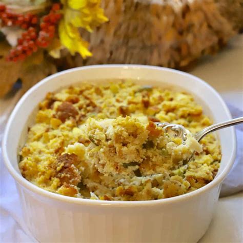 traditional southern cornbread dressing a holiday classic