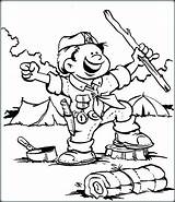 Scout Coloring Pages Cub Boy Printable Derby Getcolorings Color Eventyr Getdrawings Colorings sketch template