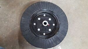 laminated tail wheel  rotary cutter mower  hole   axle bolt ebay