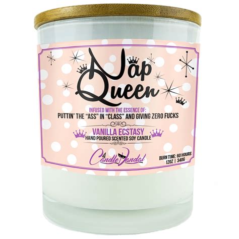 nap queen candle funny and raunchy candles