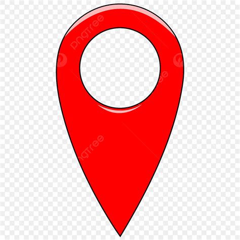 location markers vector hd images map location marker icon  red
