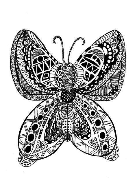 animal zentangle coloring pages