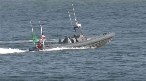 swarming  enemy  navy showcases fleet  drone defense boats video rt usa news