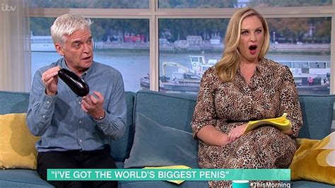 man with ‘world s biggest penis stuns host with explicit pic news