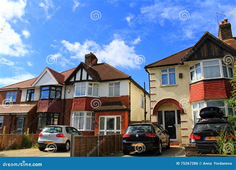 london suburbs uk stock photo image  beautiful population