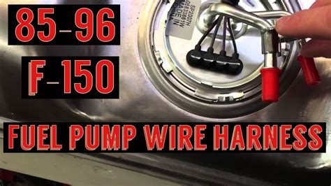 F150 Fuel Pump Wiring Harness Install Spectra Fuel Pump
