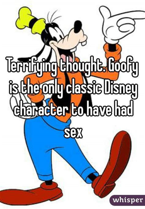 Terrifying Thought Goofy Is The Only Classic Disney