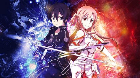 kirito and asuna wallpapers wallpaper cave