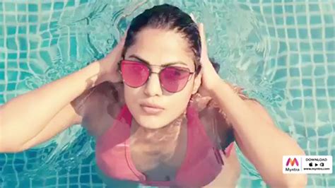Rhea Chakraborty Looks Hot In A Swimsuit In Myntras The Big Fashion