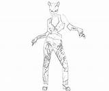 Catwoman Arkham City Pose Batman Coloring Pages sketch template