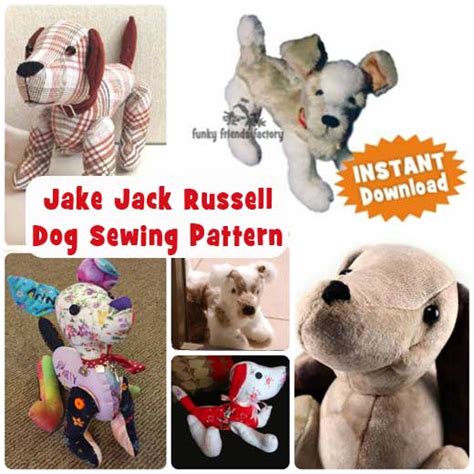 lots  dog sewing patterns funky friends factory