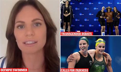 transgender athletes debate australian swimmer emily seebohm calls for
