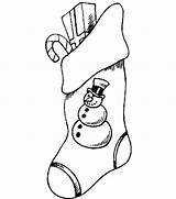 Coloring Christmas Pages Socks Stocking Color Snowman Drawing Snowmen Colors Gif Books Coloringpages1001 Choose Board Tree sketch template