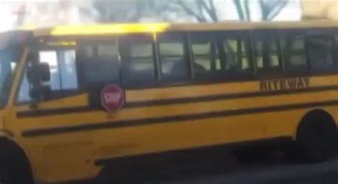 school bus driver fired after he gets caught on camera