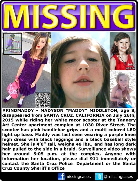 locate the missing on twitter rt findmaddy missing madyson “maddy” middleton santacruz