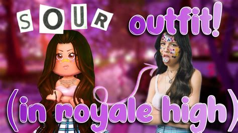 sour album outfit   royale high youtube