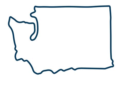 washington state outline png   cliparts  images