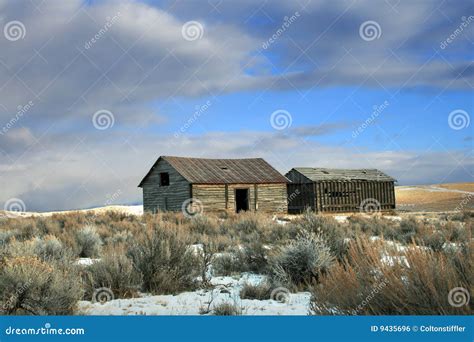 het verlaten huis van het landbouwbedrijf stock foto image  huis hoeve