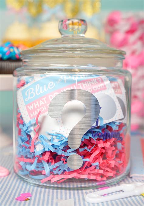 Gender Reveal Party Ideas Happiness Is Homemade