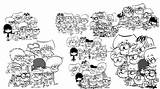 Loud House Coloring Pages Print Holly Steven Universe Ben Kingdom Little sketch template