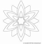 Rosace Coloriage Imprimer Dessins Gratuits sketch template