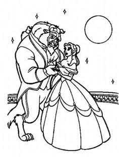 printable beauty   beast coloring pages   disney princess