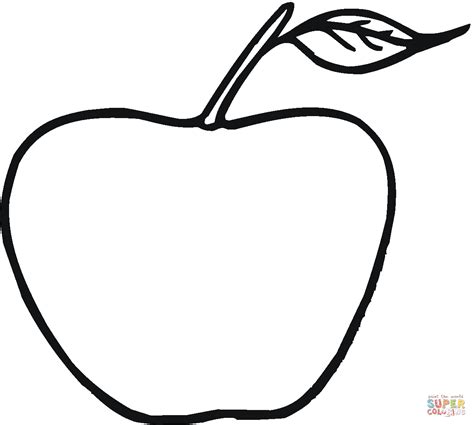 apple coloring   designlooter