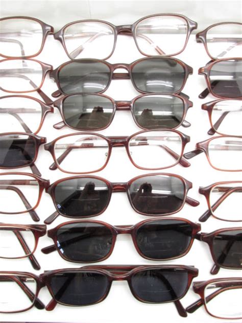 set of 28 vintage romco military r 5a eyeglasses frames eyewear bulk