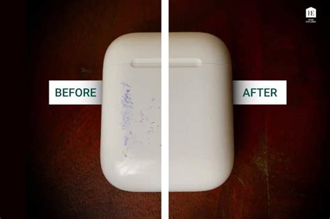 clean stains  airpods case quick  effective home