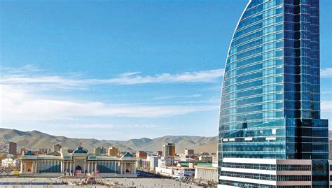 luxury hotels  ulaanbaatar mongolia  blue sky hotel tower
